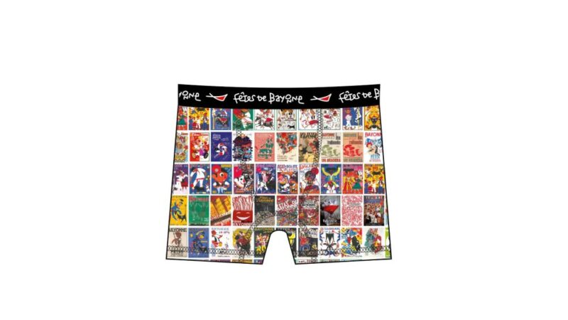 Boxer Garçon Fêtes de Bayonne - modèle Collector 2022