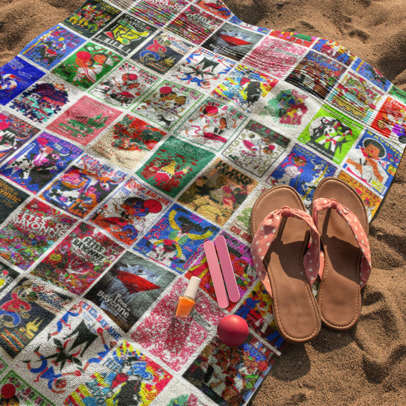 Serviette 100*180cm Collect'or 2023 – Image 3
